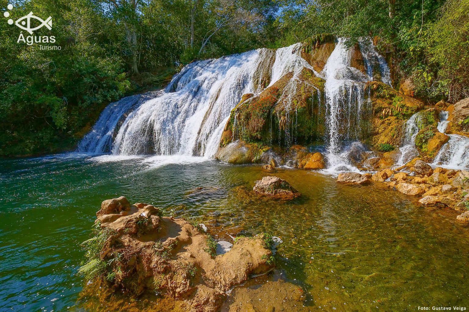 Cachoeiras Serra da Bodoquena almoço Hotel Pousada Águas de Bonito